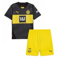 Borussia Dortmund Felix Nmecha #8 Bortatröja Barn 2024-25 Kortärmad (+ Korta byxor)